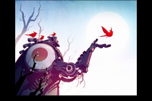 "First Flight"  by Dave Guertin of CreatureBox