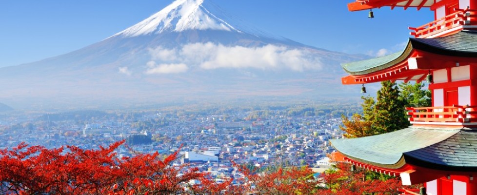 bigstock Mt Fuji with fall colors in j 48491102